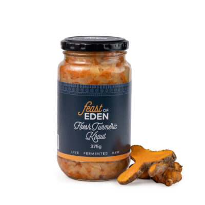 Fresh Turmeric Sauerkraut